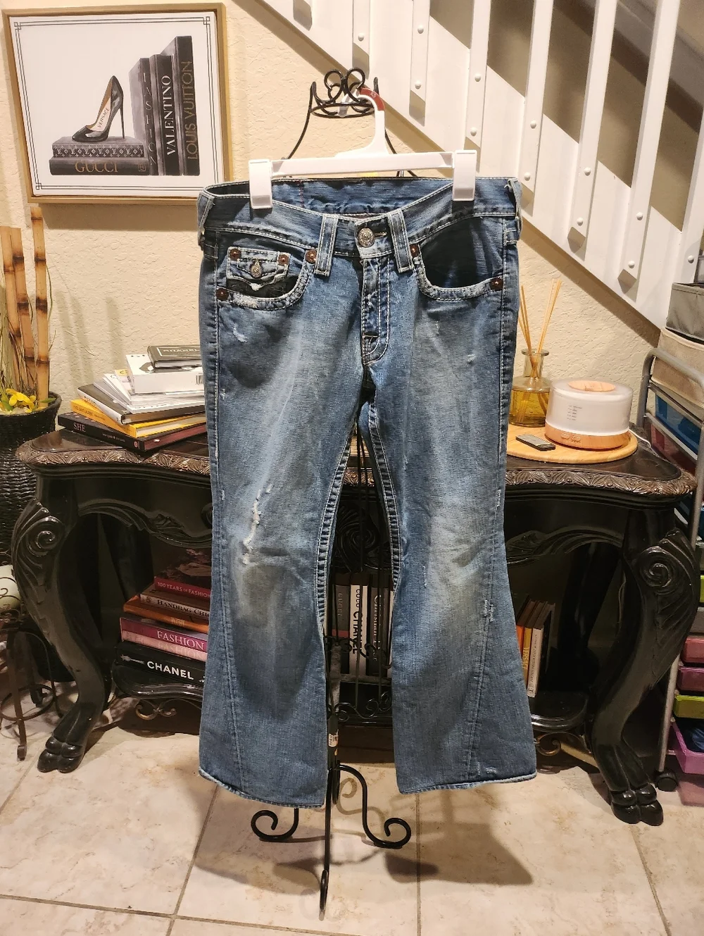True Religion Joy big T jeans size 31/33
